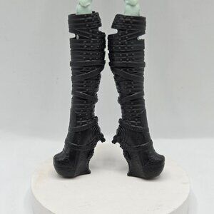 Ever After High Apple White Dragon Games Black Tall Doll Boot Shoes